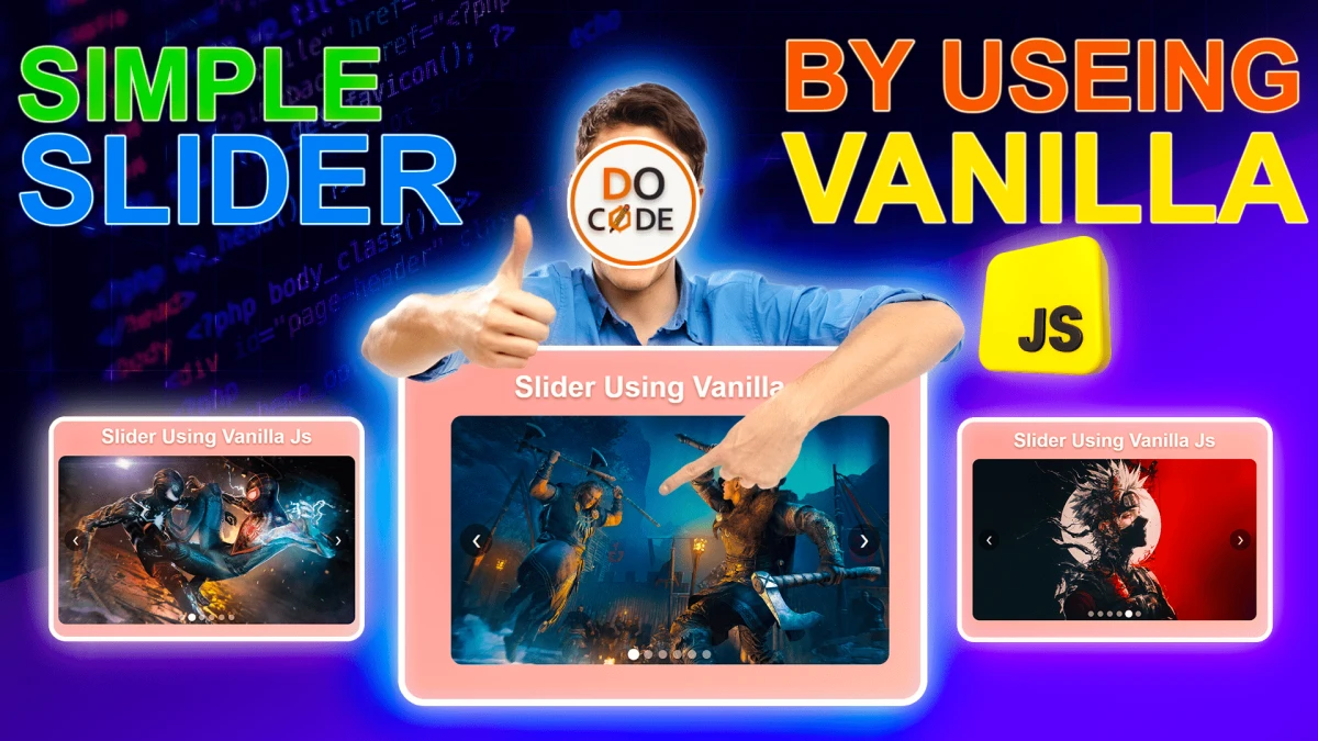 Create a Simple Infinite Loop Slider Using Vanilla JavaScript (No Libraries)